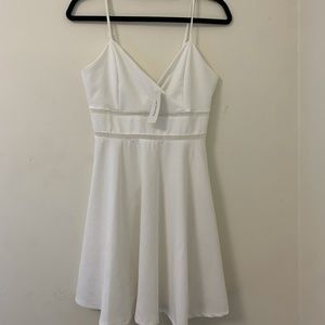 white Francescas dress